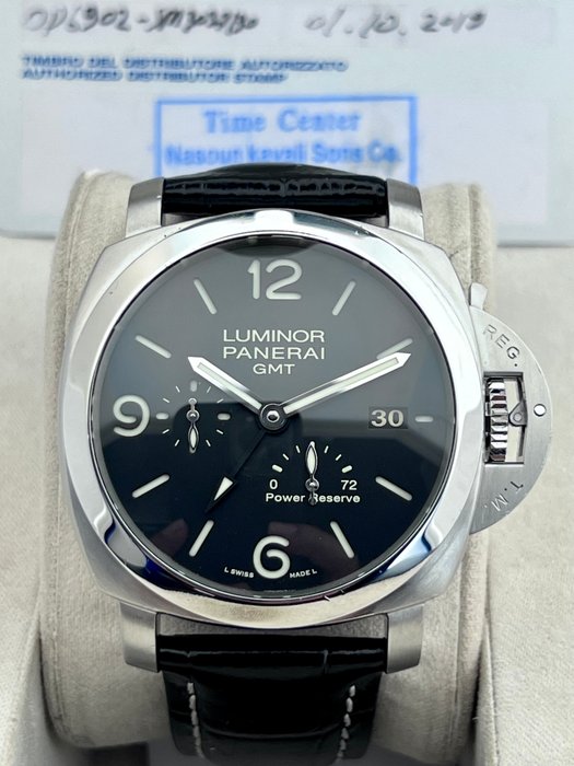 Panerai - 3 Days Automatic Power Reserve GMT Limited Edition (2112/2500 ) - PAM00321 -  OP 6902 - Mænd - 2011-nu