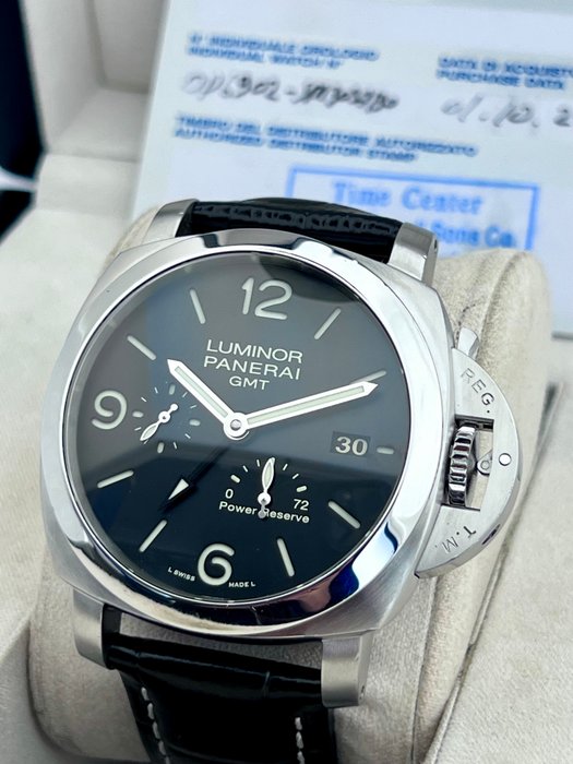 Panerai - 3 Days Automatic Power Reserve GMT Limited Edition (2112/2500 ) - PAM00321 -  OP 6902 - Mænd - 2011-nu