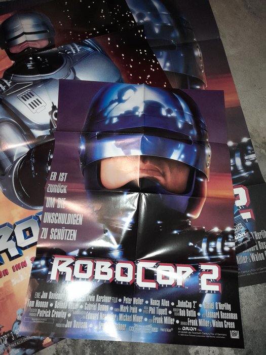 PETER WELLER NANCY ALLEN - Robocop - ROBOCOP 2 et 3