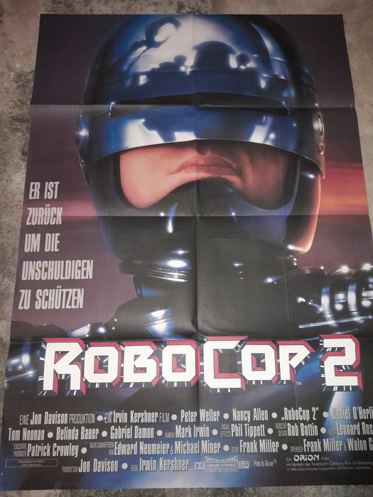 PETER WELLER NANCY ALLEN - Robocop - ROBOCOP 2 et 3