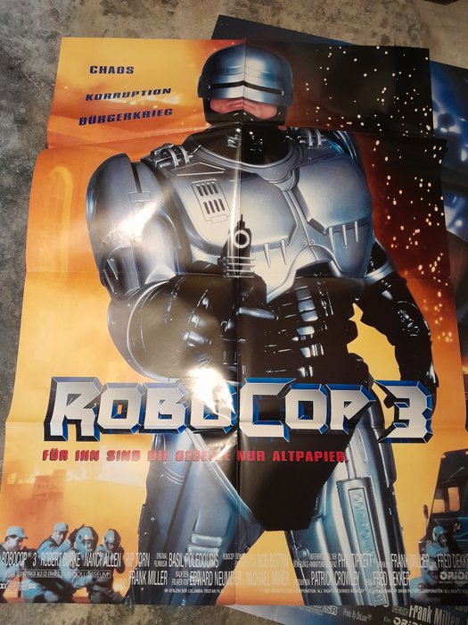 PETER WELLER NANCY ALLEN - Robocop - ROBOCOP 2 et 3