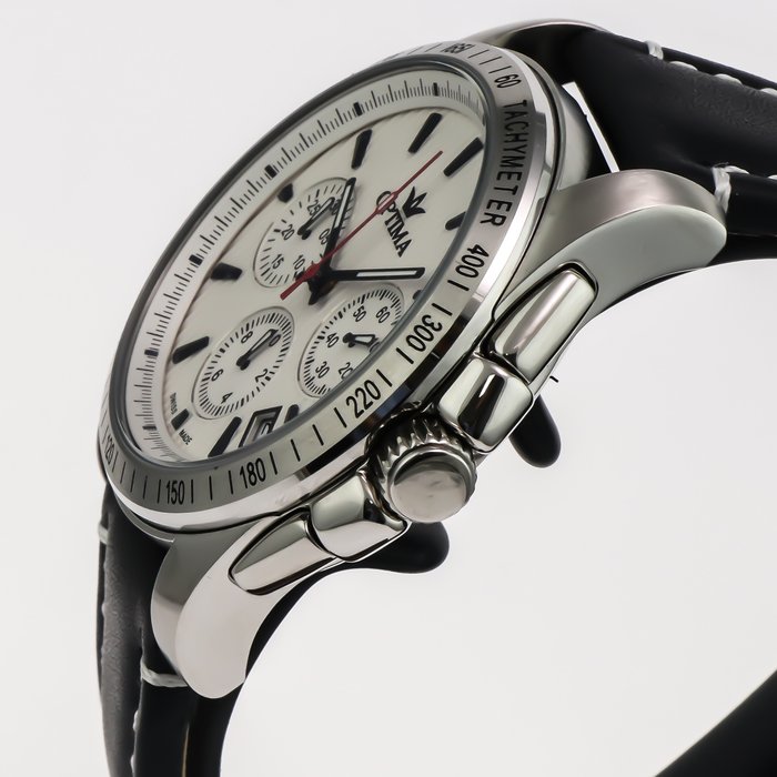 Optima - Swiss Chronograph - OSC377-SL-1 - Ingen mindstepris - Mænd - 2011-nu