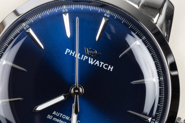 Philip Watch - Sunray - Automatic - Double Curved Crystal Glass - Swiss Made - 41 mm - R8223180005 - Mænd - 2020+