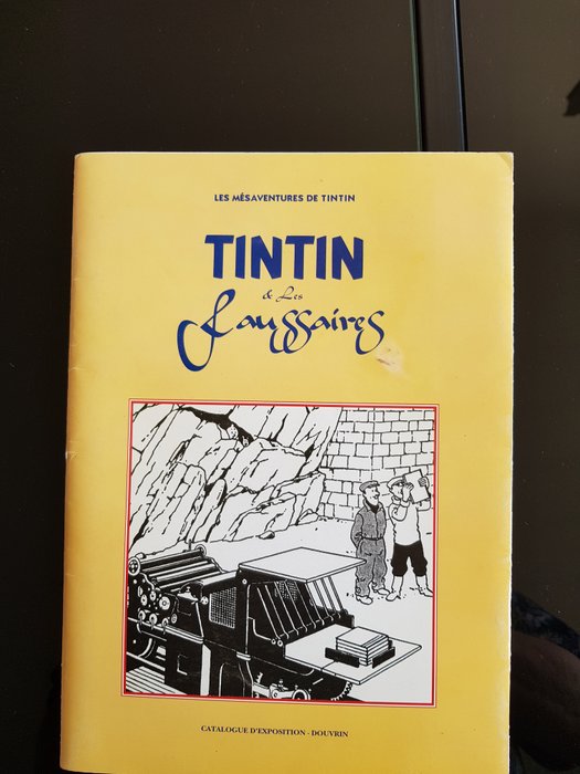 Tintin - Tintin et les Faussaires - HC - 1 Album - Begrænset udgave - 1993