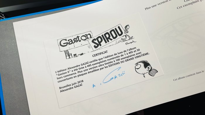 Gaston T0 à T5 + suppléments - 6x C - 6 Album - Begrænset udgave - 2018