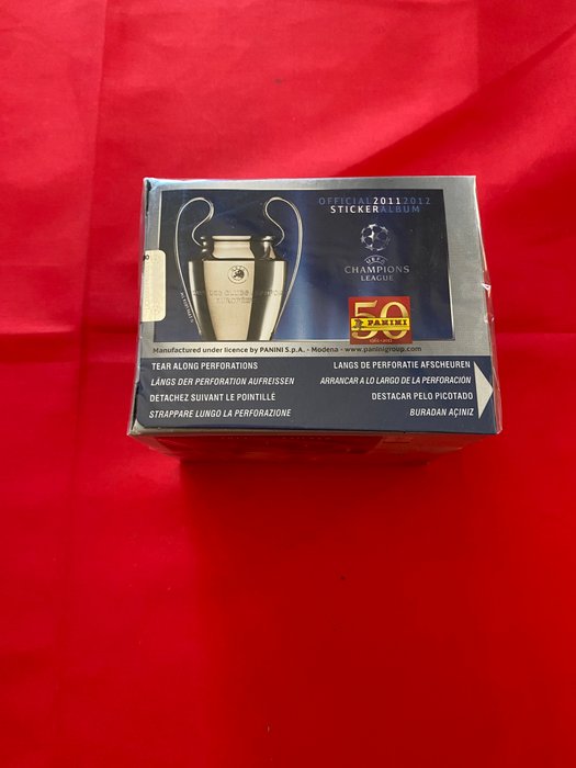 Panini Sealed Box Champions League 2011-12 da 50 bustine Box