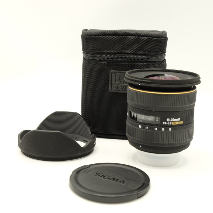 Sigma 10-20mm F4-5.6 DC HSM EX Nikon F-Mount(7924) Linse tønde