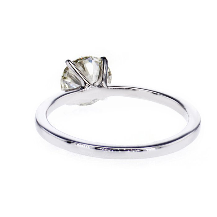 Ingen mindstepris - Forlovelsesring - 14 karat Hvidguld -  152ct tw Diamant (Natur)