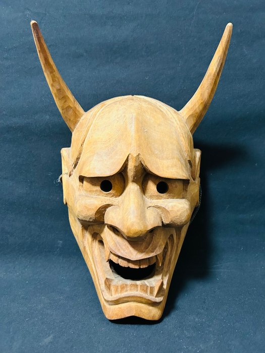 Noh maske - Træ - Golden Hannya?