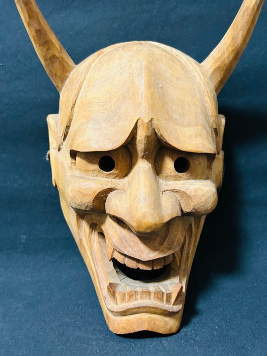 Noh maske - Træ - Golden Hannya?