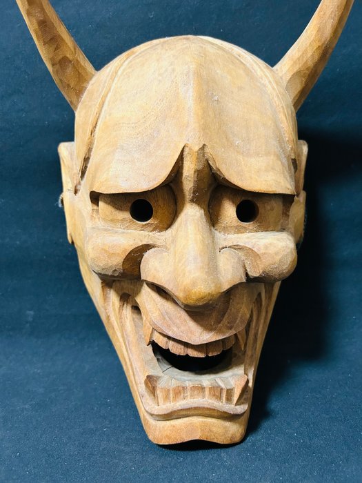 Noh maske - Træ - Golden Hannya?