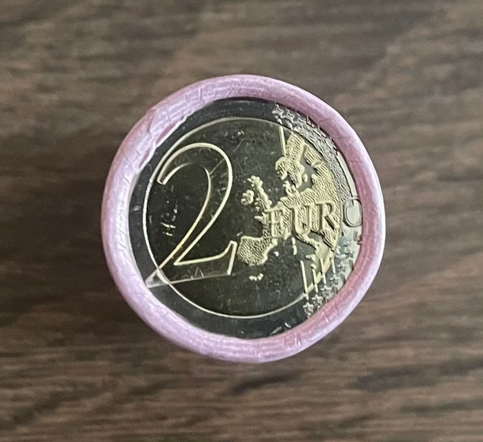 Grækenland. 2 Euro 2024 "50 Years Restoration of Democracy" (25 coins) in rol  (Ingen mindstepris)