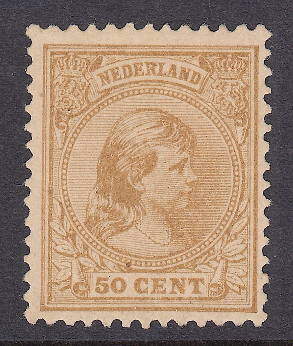 Holland 1891 - Dronning Wilhelmina - NVPH 43