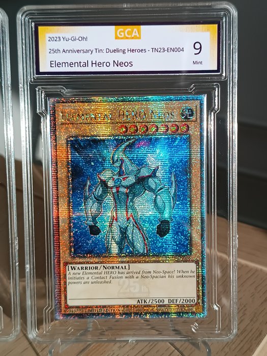 Konami - 3 Card - 3 graded cards