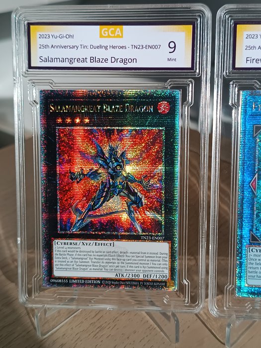 Konami - 3 Card - 3 graded cards