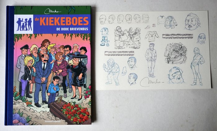 De Kiekeboes - Luxe hc met linnen rug 141 + 15x sc - 16 Album - Første udgave - 2002/2017