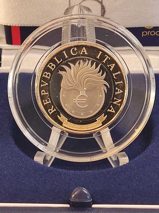 Italien. 5 Euro 2022 "Carabinieri Antifalsificazione Monetaria" Proof  (Ingen mindstepris)