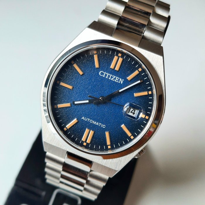 Citizen - tsuyosa automatic sandy blue - Ingen mindstepris - Mænd - 2020+