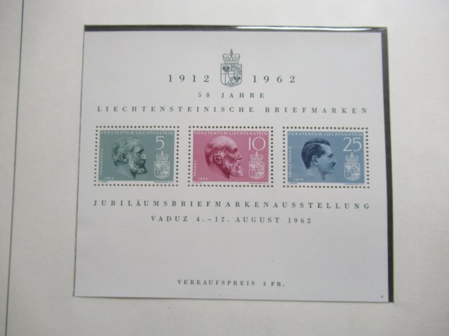 Liechtenstein 1961/1981 - Frimærkesamling