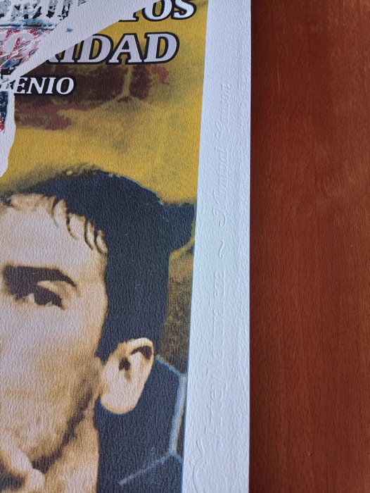 Mimmo Rotella (1918-2006) - Raúl González. Leyendas del Real Madrid