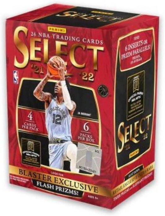 2021/22 Panini Select NBA - 1 Sealed box - Næsten så god som ny (NM)