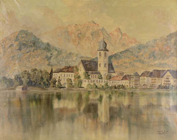 Adolf Konrad Walter Bock (1890-1968) - Lake