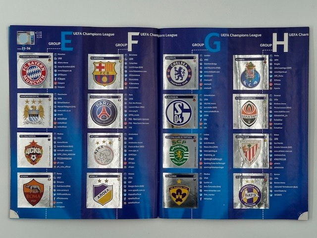 Panini - Champions League 2014/15 - Messi/Ronaldo/Lewandowski etc - Complete Album