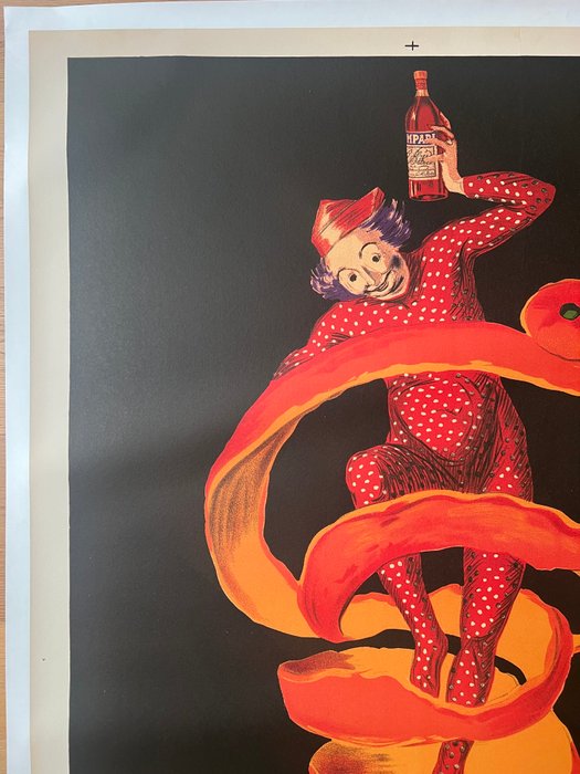 Leonetto Cappiello - Poster Pubblicitario- Campari Spiritello (CAPPIELLO)-TELATO - 1950‹erne