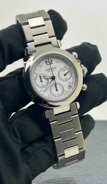 Cartier - Pasha Chronograph - 2412 - Mænd - 1990-1999