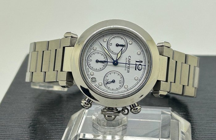 Cartier - Pasha Chronograph - 2412 - Mænd - 1990-1999