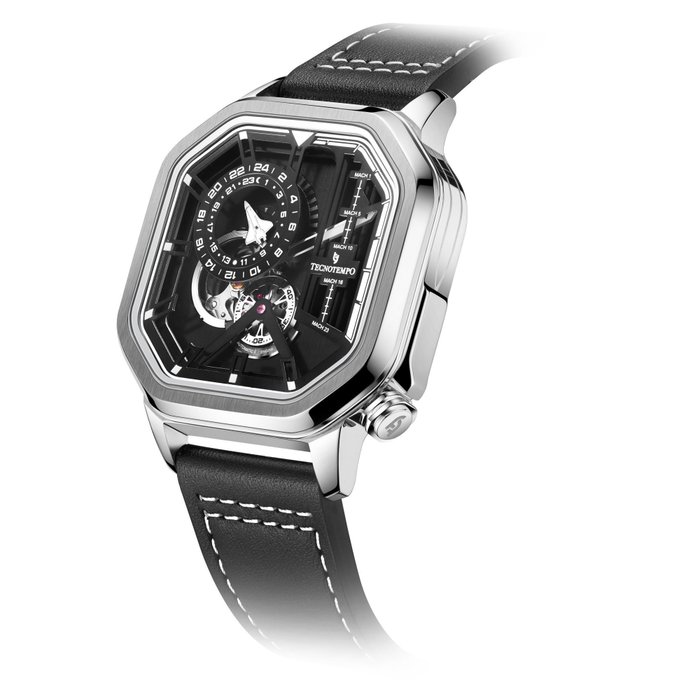 Tecnotempo - "Dynamic Shuttle" Automatic Engine - - TT.SH.B (black dial) - Mænd - 2011-nu