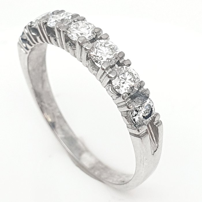 Ring - 18 kraat Gulguld -  0.56ct. tw. Diamant (Natur)