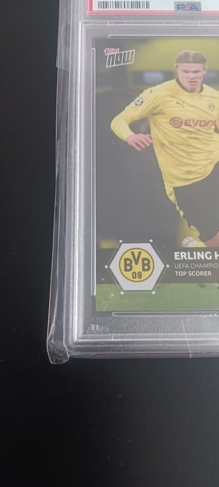 2020 Topps Now UCL Erling Haaland #87 PSA 10 - 1 Graded card