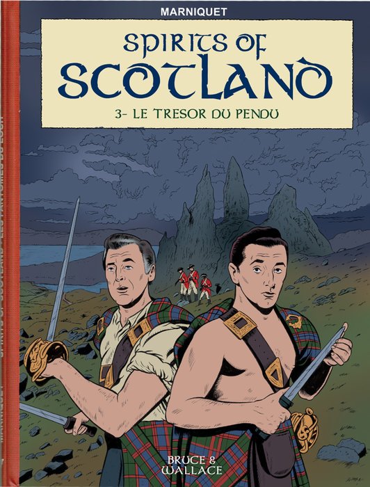 Marniquet Frédéric - 1 Original page - Spirits of Scotland T3 - Le Trésor du pendu - 2021