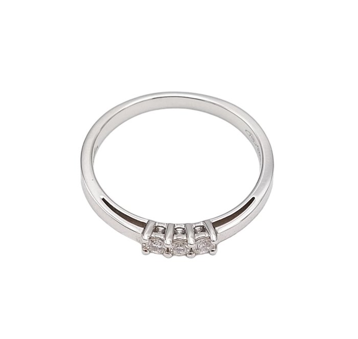 Miluna - Ring Hvidguld Diamant