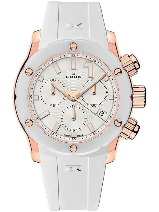 Edox 10225-37RB-BIR CO-1 Chronograph Chronolady - Kvinder - 2011-nu