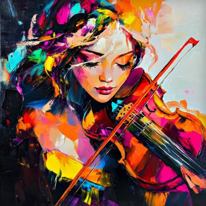 Michael Mey - Girl with a Violin