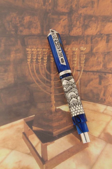 Urso - ROLLERBALL JERUSALEM IN STERLING SILVER - Rollerpen