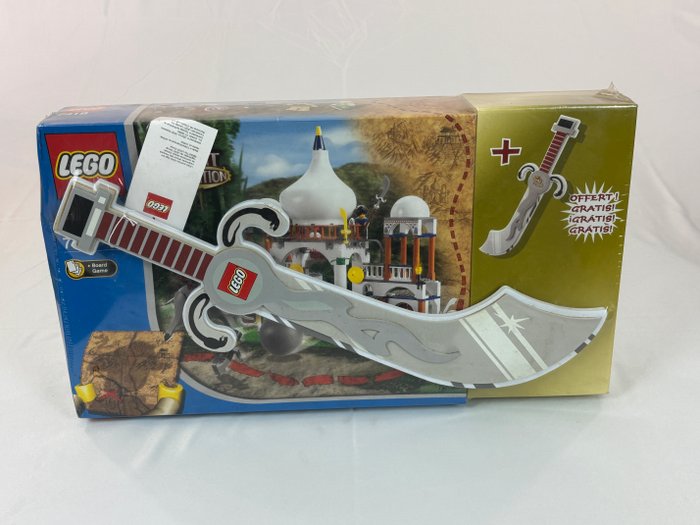 Lego - 7418-2 Scorpion Palace and Foam Scimitar - Adventurers Orient Expedition New No Reserve Price - 2000-2010