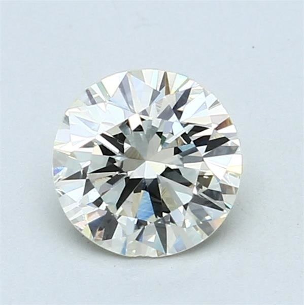 1 pcs Diamant  (Natur)  - 1.03 ct - Rund - K - VS1 - International Gemological Institute (IGI)