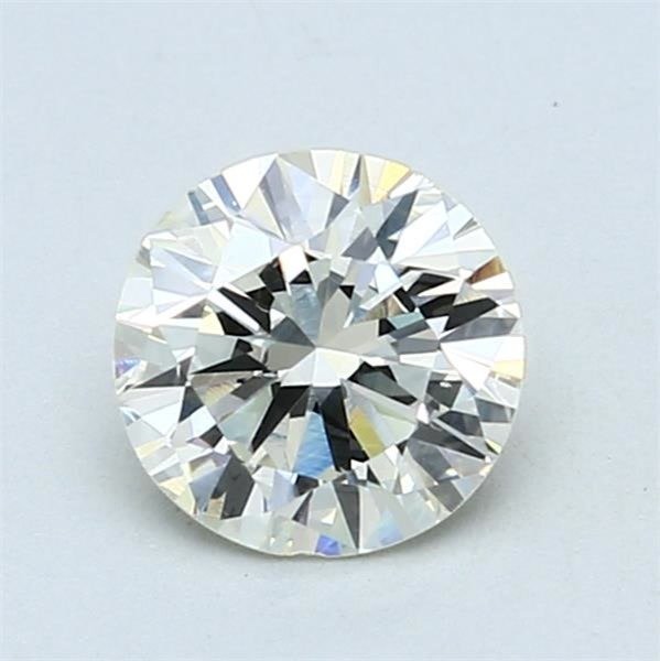 1 pcs Diamant  (Natur)  - 1.03 ct - Rund - K - VS1 - International Gemological Institute (IGI)