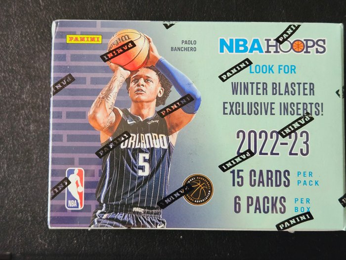 2022/23 Panini NBA Hoops - 1 Sealed box - Næsten så god som ny (NM)