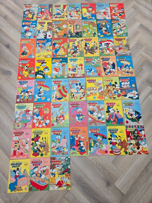 Donald Duck - Uiterst fraaie jaargang van Donald Duck 1958! - 52 Comic