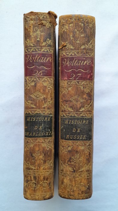 Voltaire - Histoire de l'empire de Russie sous Pierre le Grand-Histoire de Charles XII - 1785-1785