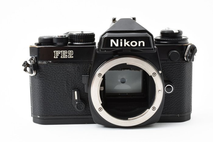 Nikon FE2 35mm SLR Film Camera Black Body ※READ※ Reflekskamera med enkelt linse (SLR)