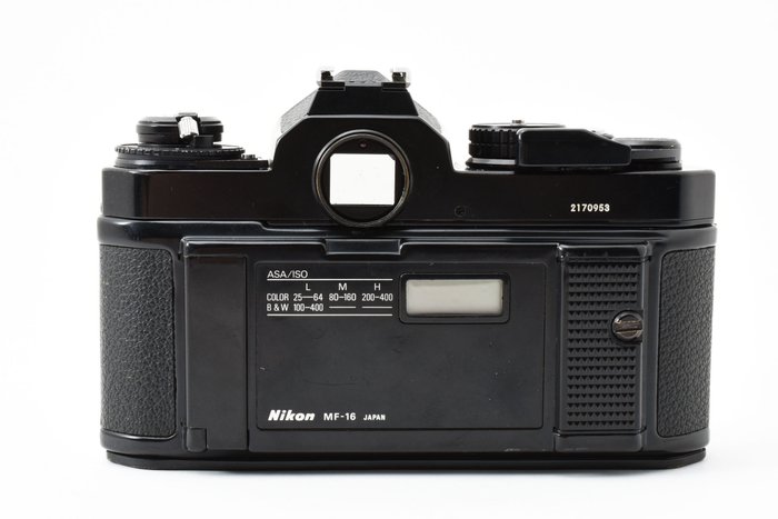 Nikon FE2 35mm SLR Film Camera Black Body ※READ※ Reflekskamera med enkelt linse (SLR)