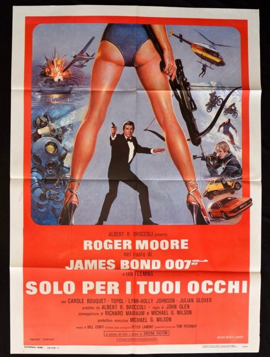 James Bond - SOLO PER I TUOI OCCHI - - Roger Moore