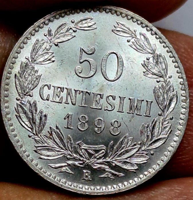 San Marino 50 Centesimi 1898  (Ingen mindstepris)