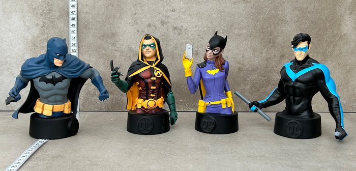 Eaglemoss - Batgirl, Batman, Batman  Robin, nightwing - 1 - Batman universe