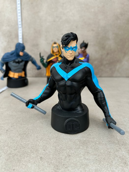 Eaglemoss - Batgirl, Batman, Batman  Robin, nightwing - 1 - Batman universe